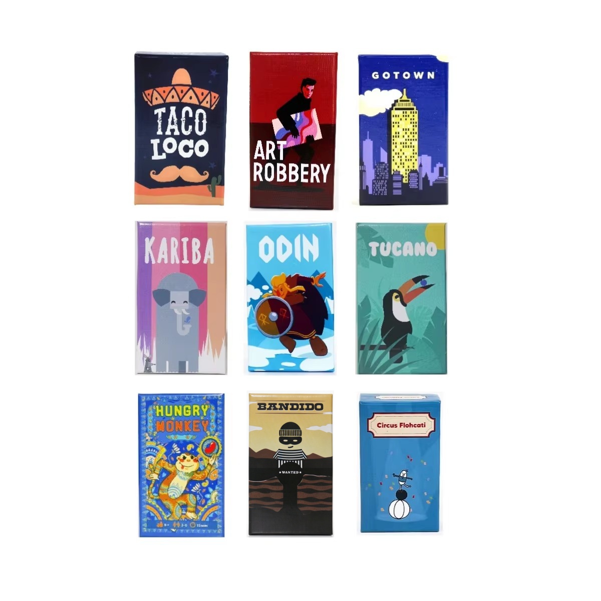 NEW Hot Games - Tucano | Odin  - Board Game Catan ulasan dan harga