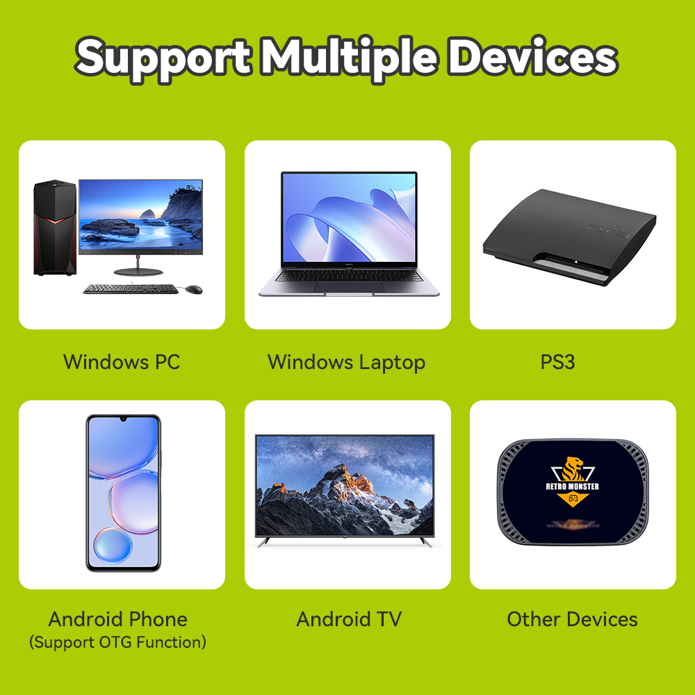 2.4G Wireless Controller for W - Board Game Android ulasan dan harga