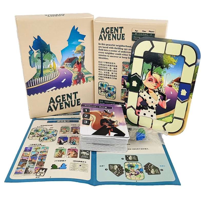 Agent Avenue Board Game Englis - Board Game Live ulasan dan harga